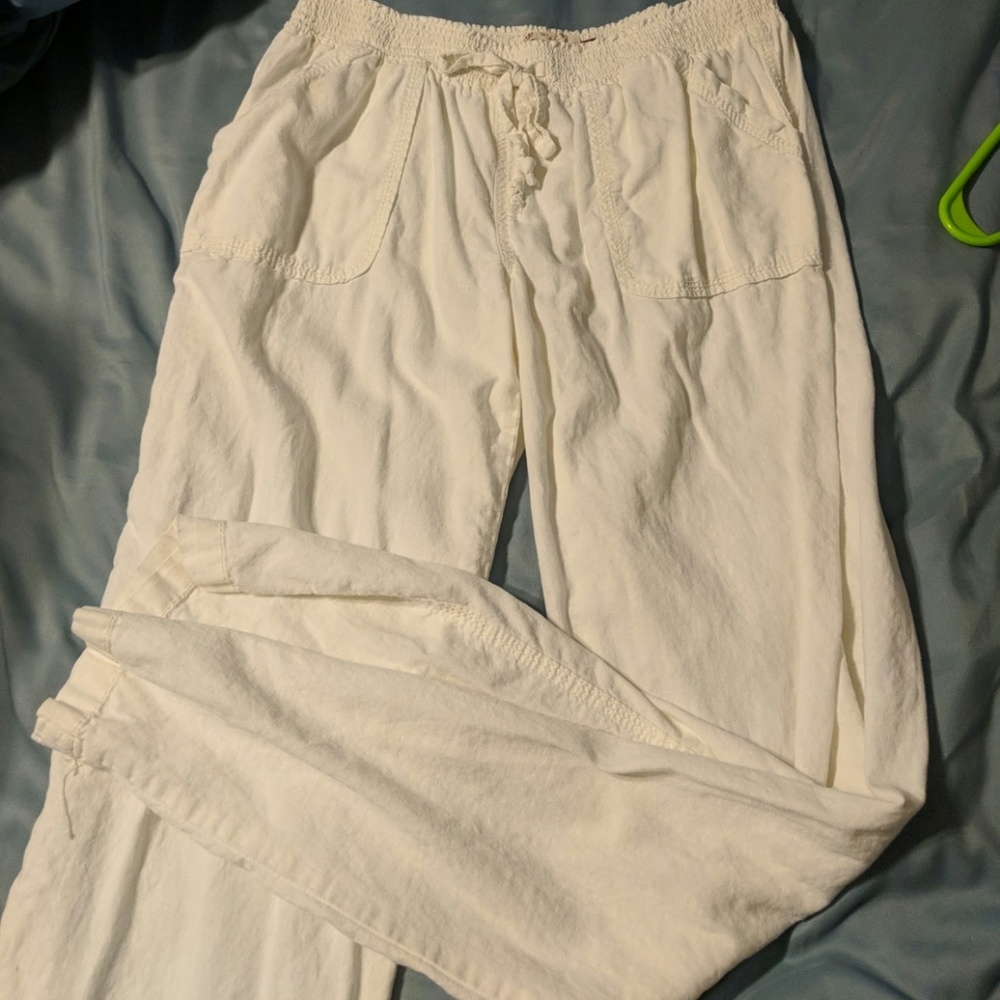 White pants